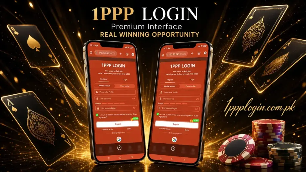 Home screen of the 588Win earning app
